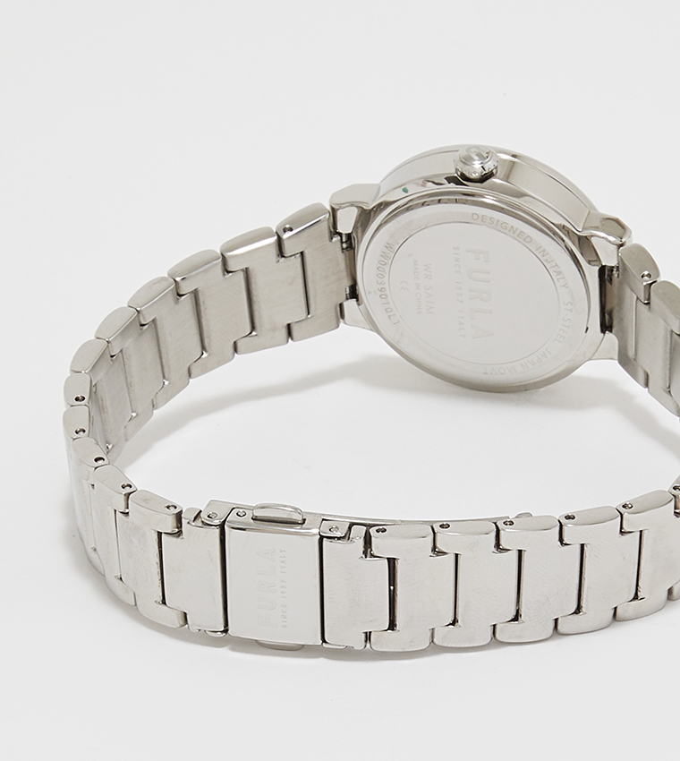 TORTONA Stone Studded Analog Watch