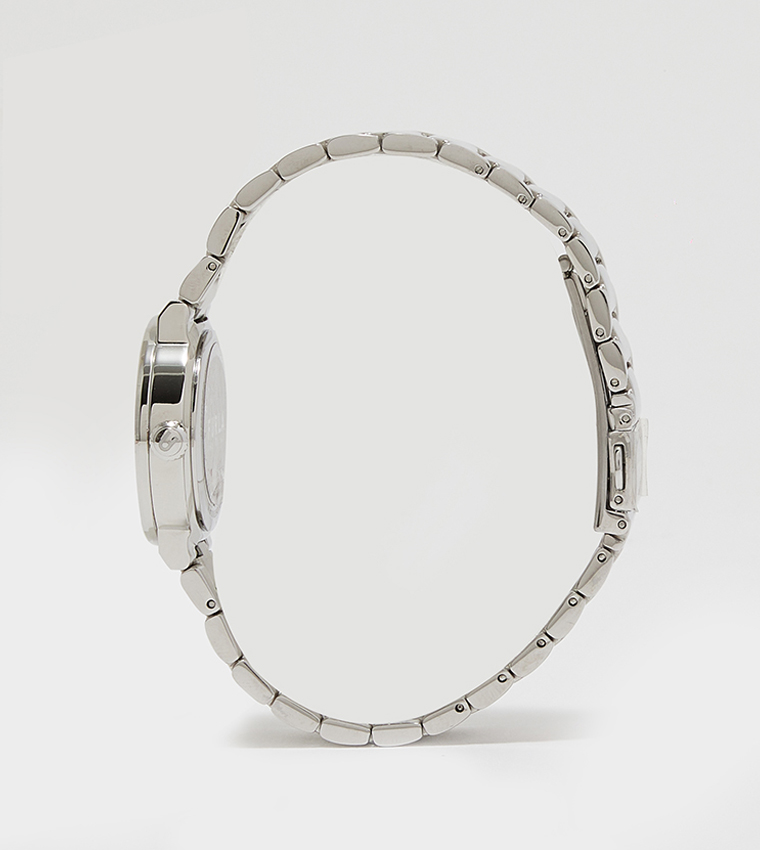 TORTONA Stone Studded Analog Watch