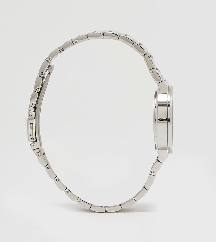 TORTONA Stone Studded Analog Watch