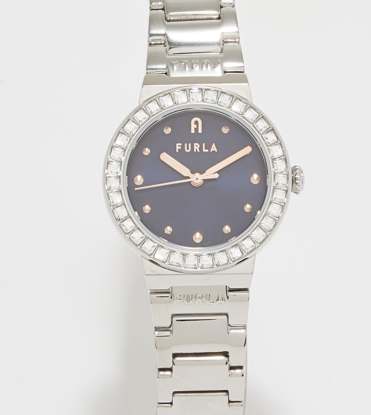 TORTONA Stone Studded Analog Watch