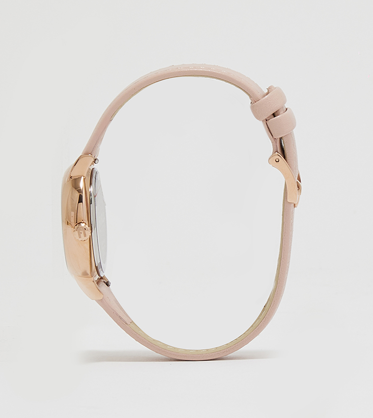 EASY Stone Embellished Analog Watch