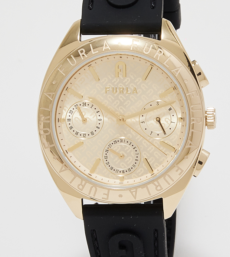 LOGOS Gold Dial Analog Watch