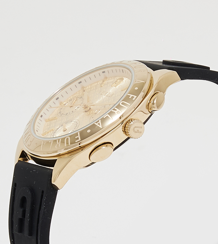 LOGOS Gold Dial Analog Watch