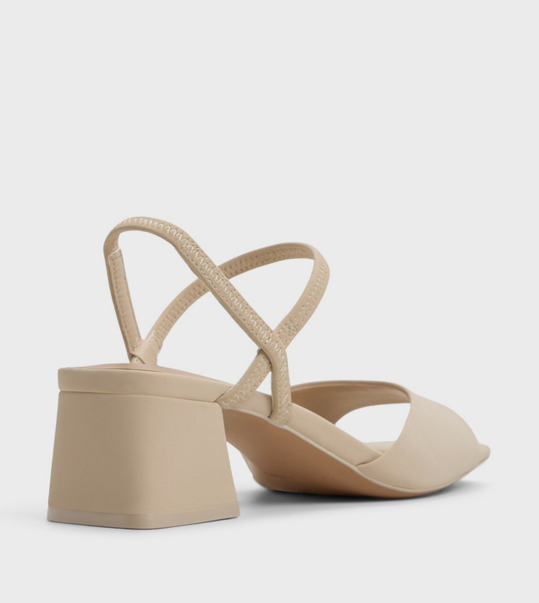 FAIITH Open Toe Block Heel Sandals