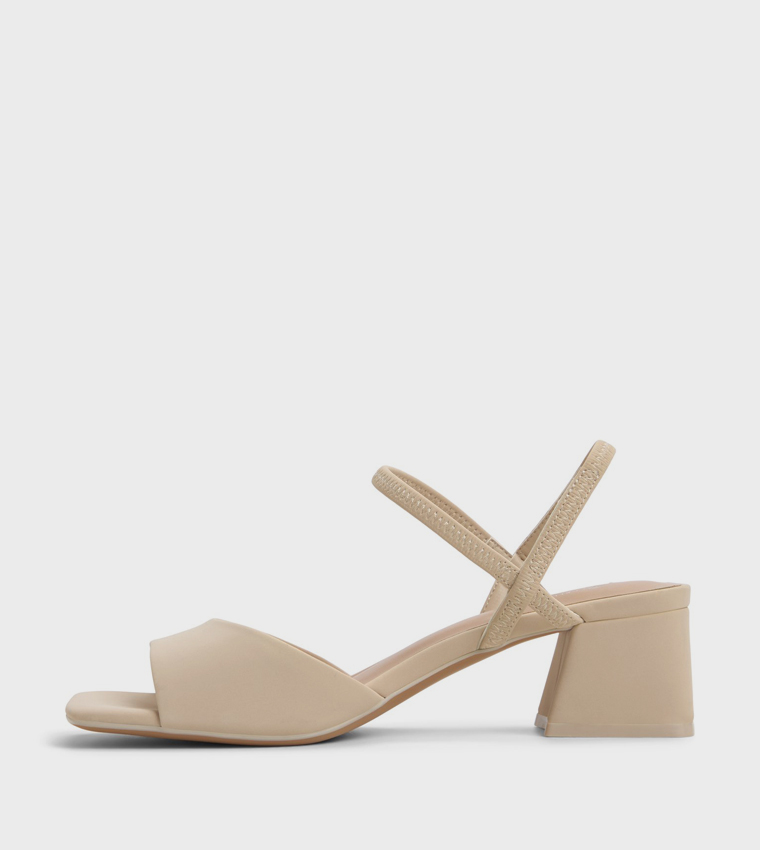 FAIITH Open Toe Block Heel Sandals