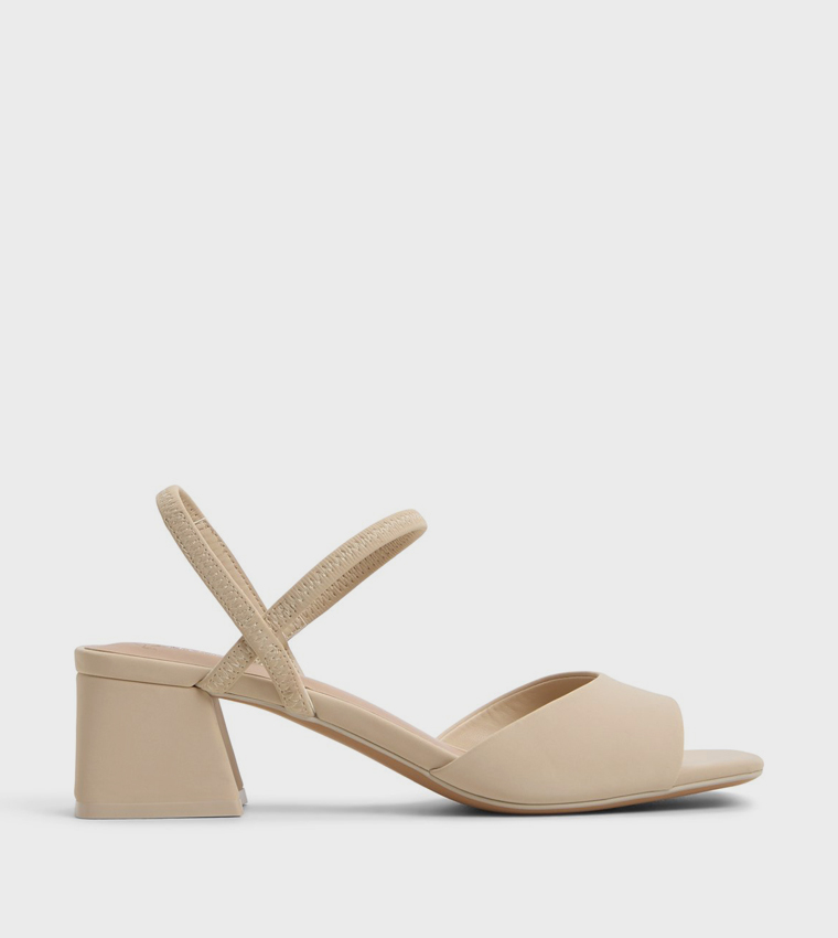 FAIITH Open Toe Block Heel Sandals