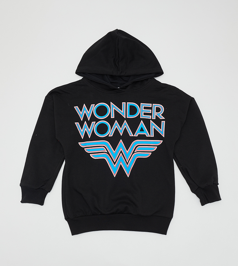 Hoodies & Sweatshirts, Wonder Woman Logo Hoodie