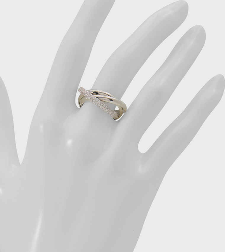 FAREDECLYA Embellished Silver-Tone Rings