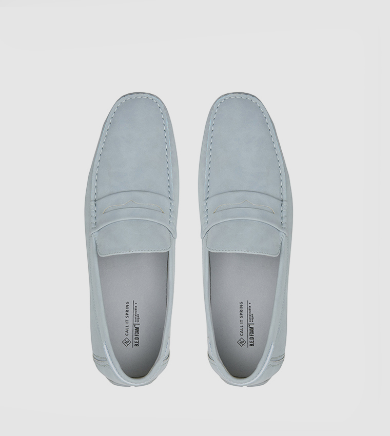 Blue Call it Spring suede loafers Buy Call It Spring HART Slip On Loafers In Navy | 6thStreet Oman main image 2