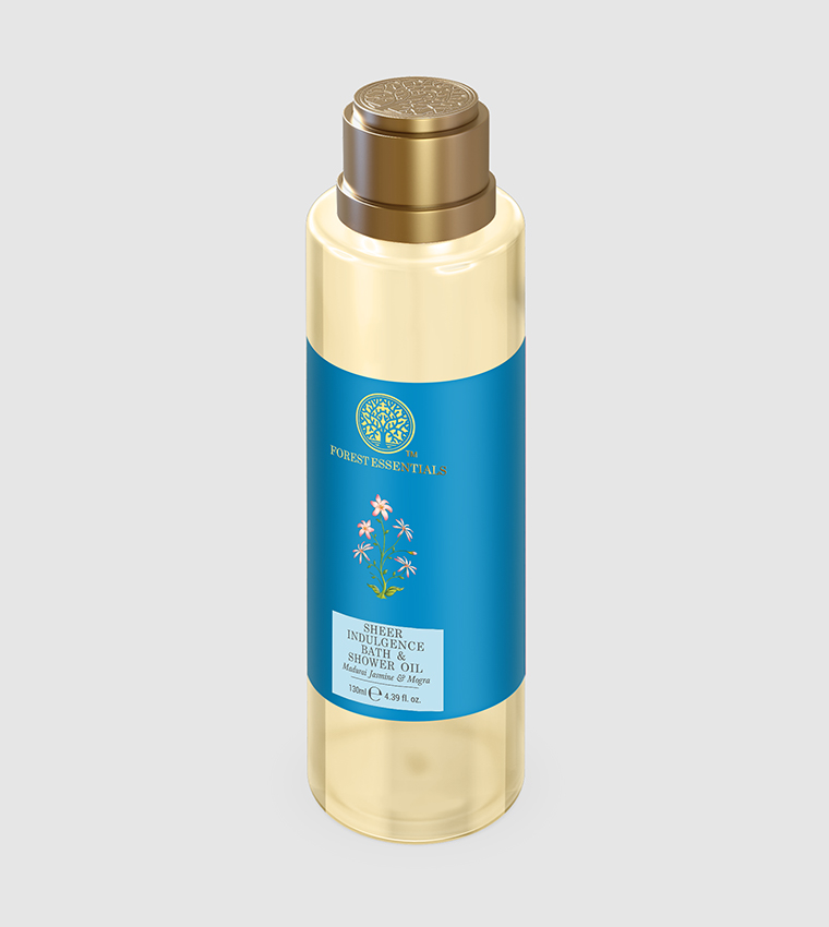Madurai Jasmine and Mogra Sheer Indulgence Bath and Shower Oil, 130ml