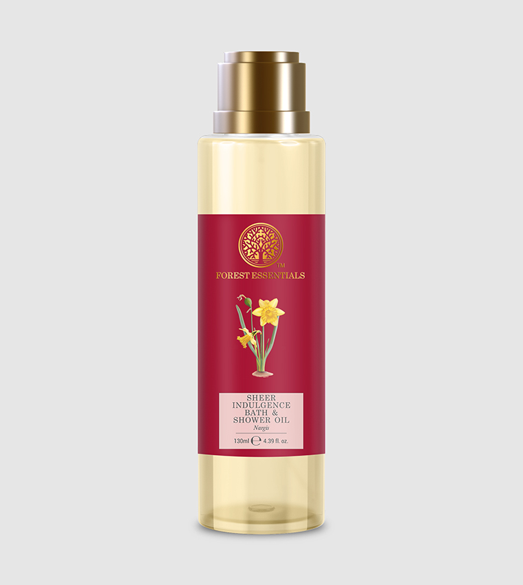 Nargis Sheer Indulgence Bath and Shower Oil, 130ml