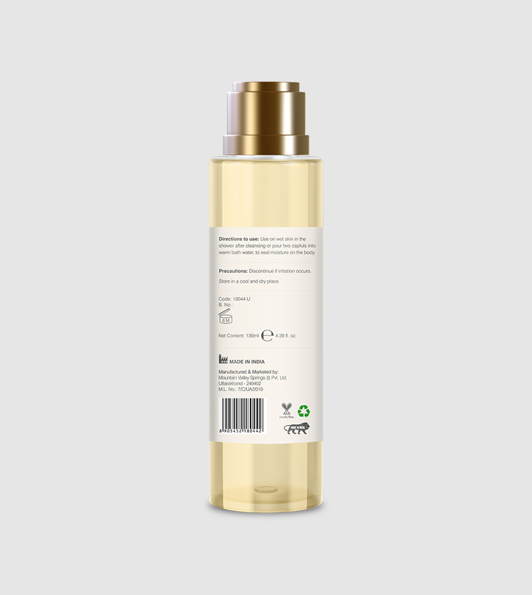 Sheer Indulgence Bath and Shower Oil, Lime and Saffron - 130 ml