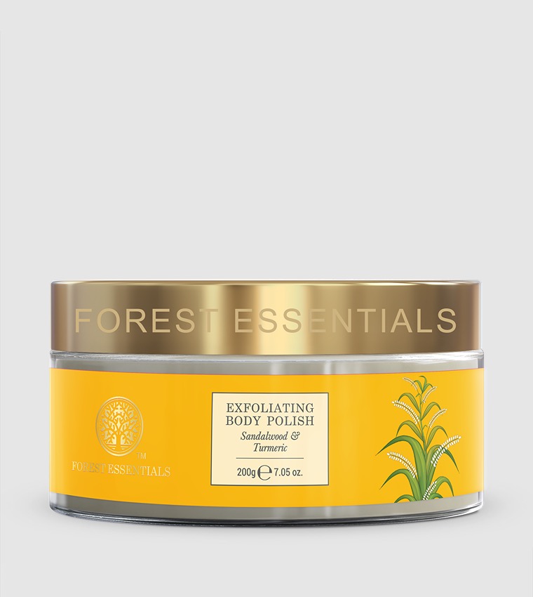 Sandalwood and Turmeric Exfoliating Body Polish, 200g