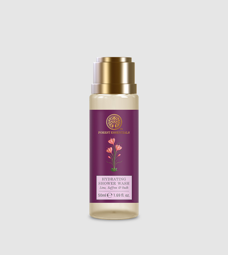 Hydrating Shower Wash Liquid - Lime, Saffron & Oudh - 50 ml