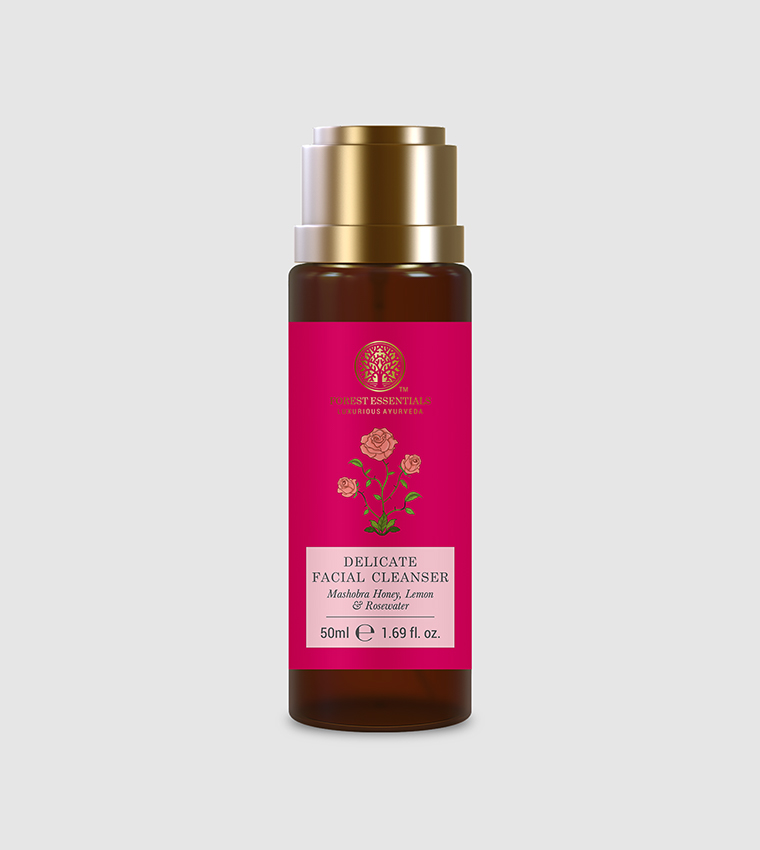 Mashobra Honey Lemon and Rosewater Delicate Facial Cleanser, 50ml