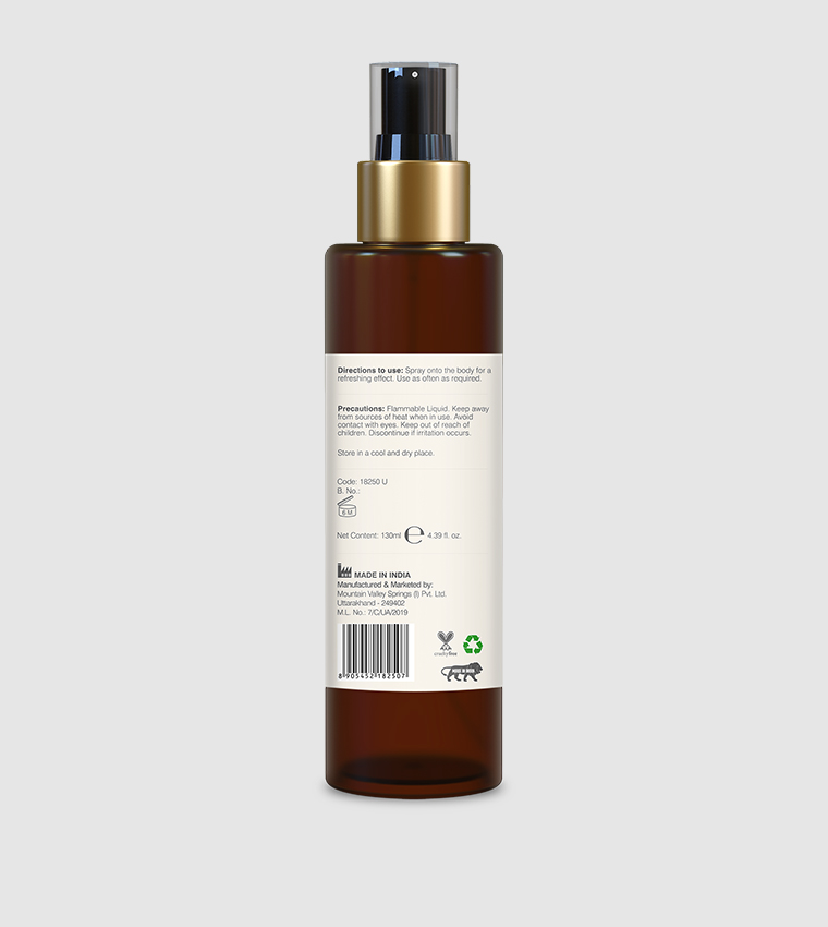 Scented Body Mist - Lime, Saffron & Oudh - 130 ml