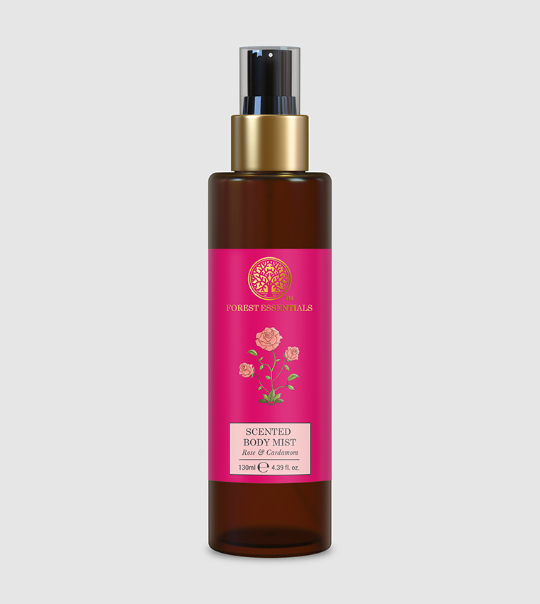 Rose and Cardamom Scented Body Mist, 130ml