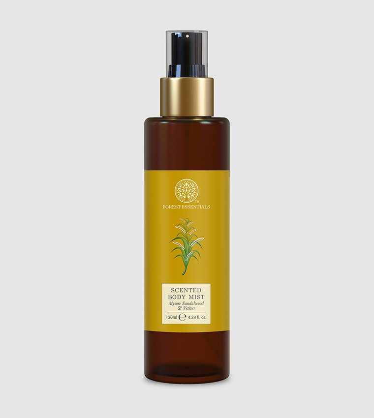 Mysore Sandalwood and Vetiver Scented Body Mist, 130ml