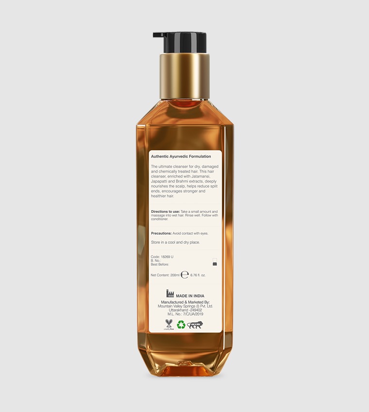 Japapatti and Brahmi Intense Repair Hair Cleanser, 200ml