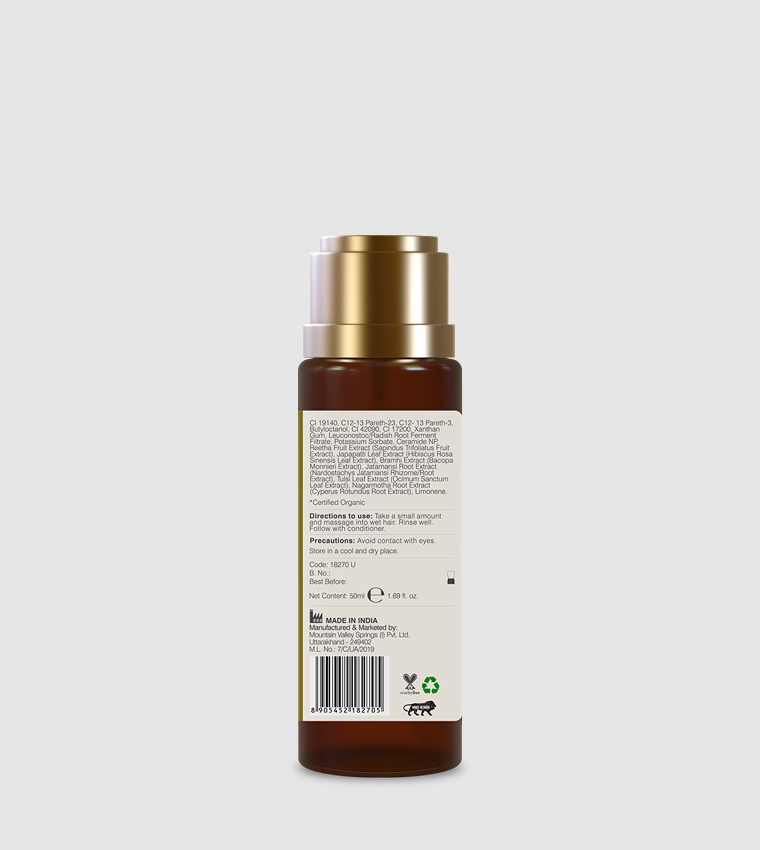 Japapatti and Brahmi Intense Repair Hair Cleanser, 50ml