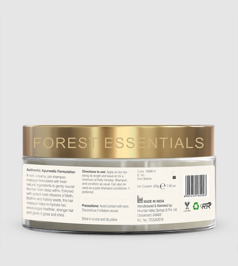 Japapatti & Brahmi Intense Repair Hair Masque, 200g