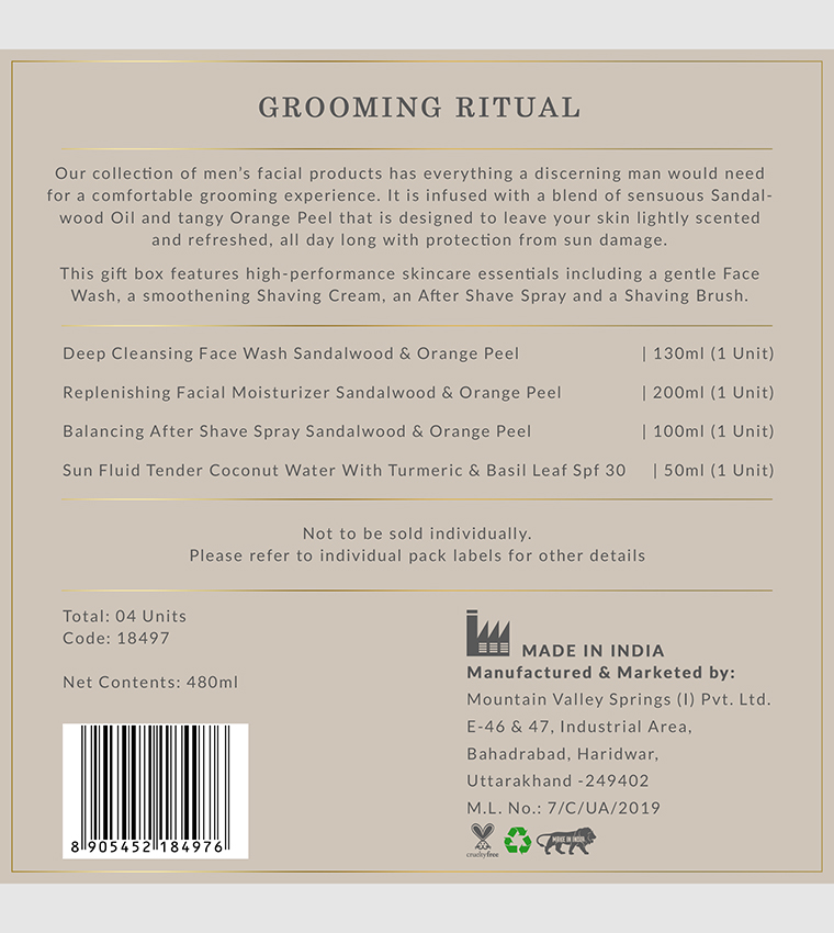 4-Pack Gentleman's Gift Box