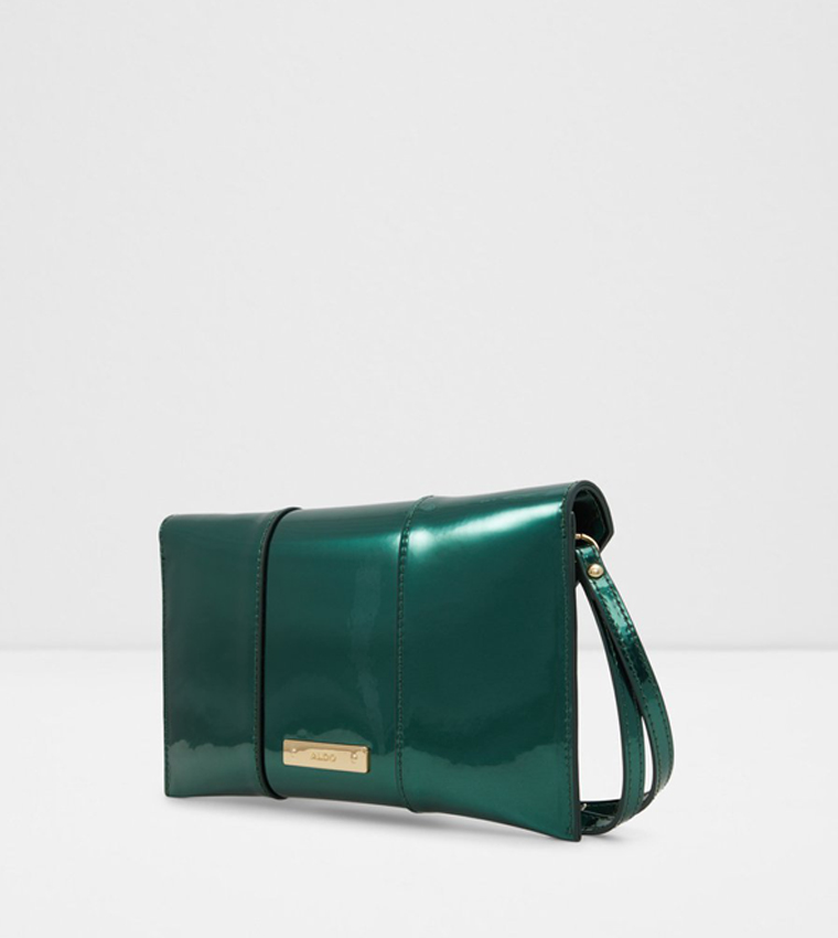 FEILLE Metallic Clutch Bag