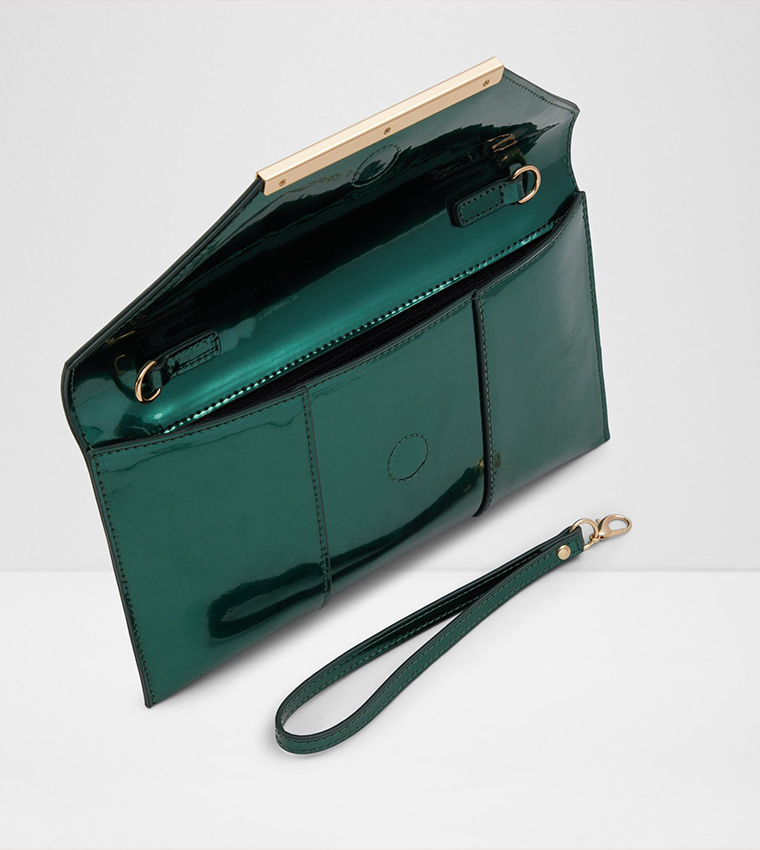 FEILLE Metallic Clutch Bag