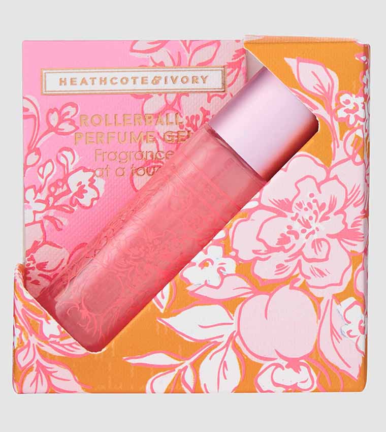 Buy Heathcote & Ivory Pinks & Pear Blossom Perfume Gel With Display