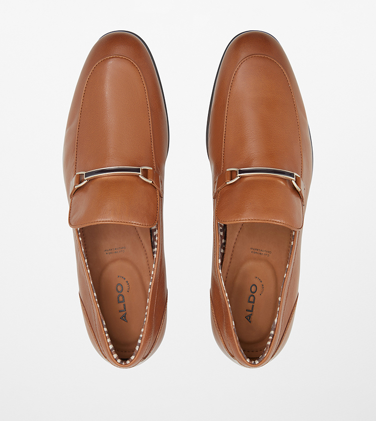 FIGARO Metal Accent Loafers