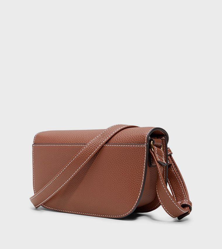 FIZZETTE Textured Crossbody Bag