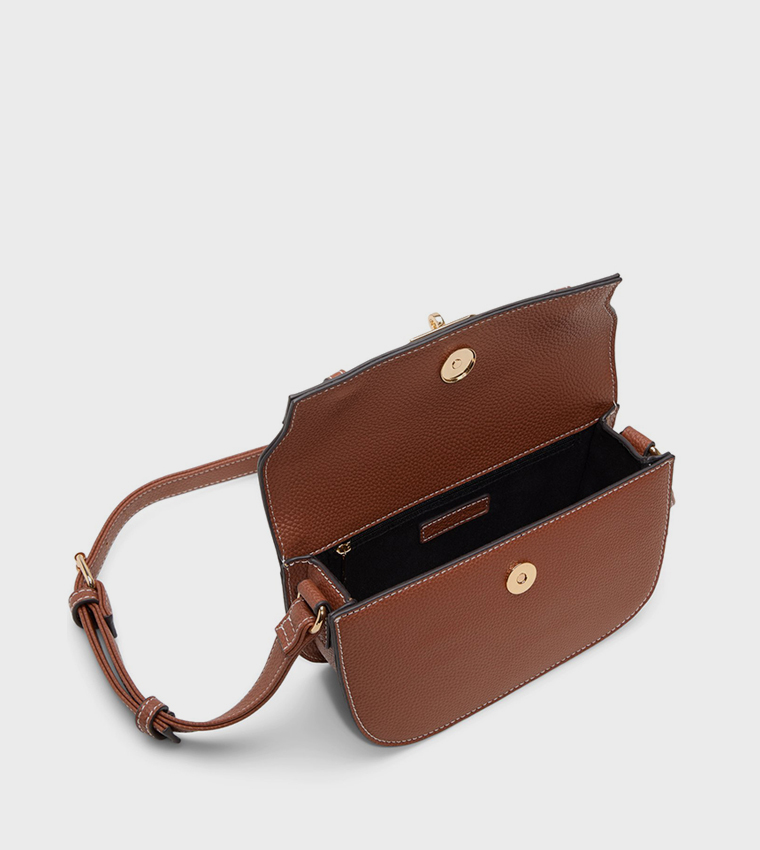 FIZZETTE Textured Crossbody Bag