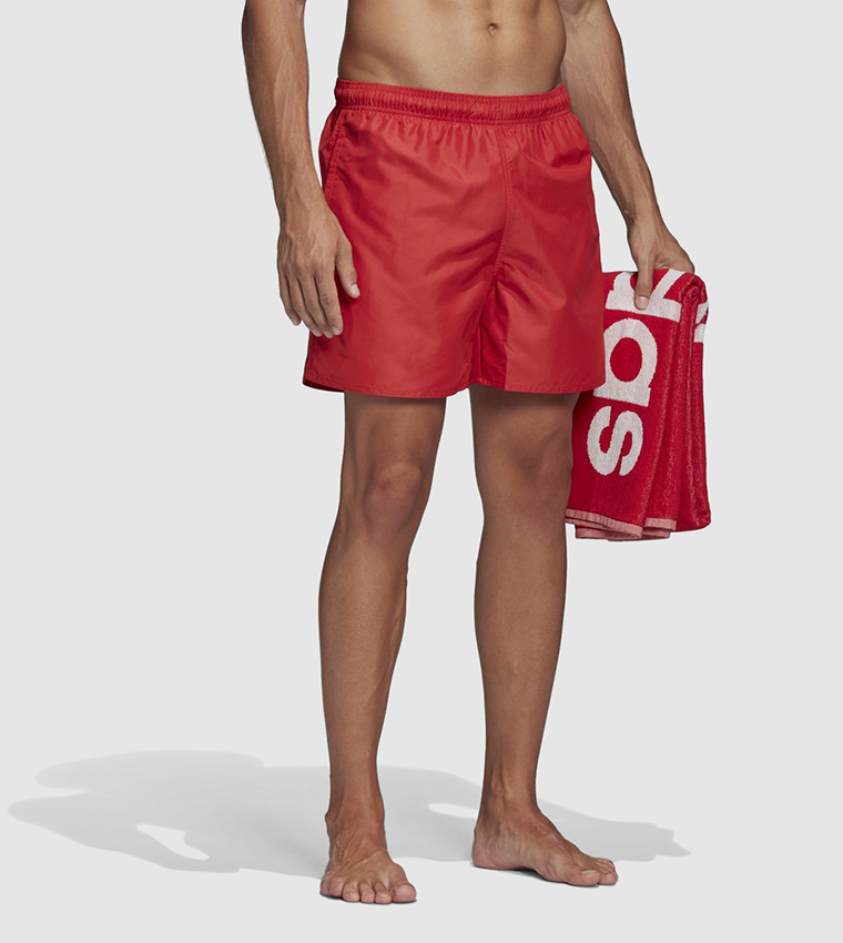 Buy Adidas Swim Shorts Red In Red 6thStreet Kuwait