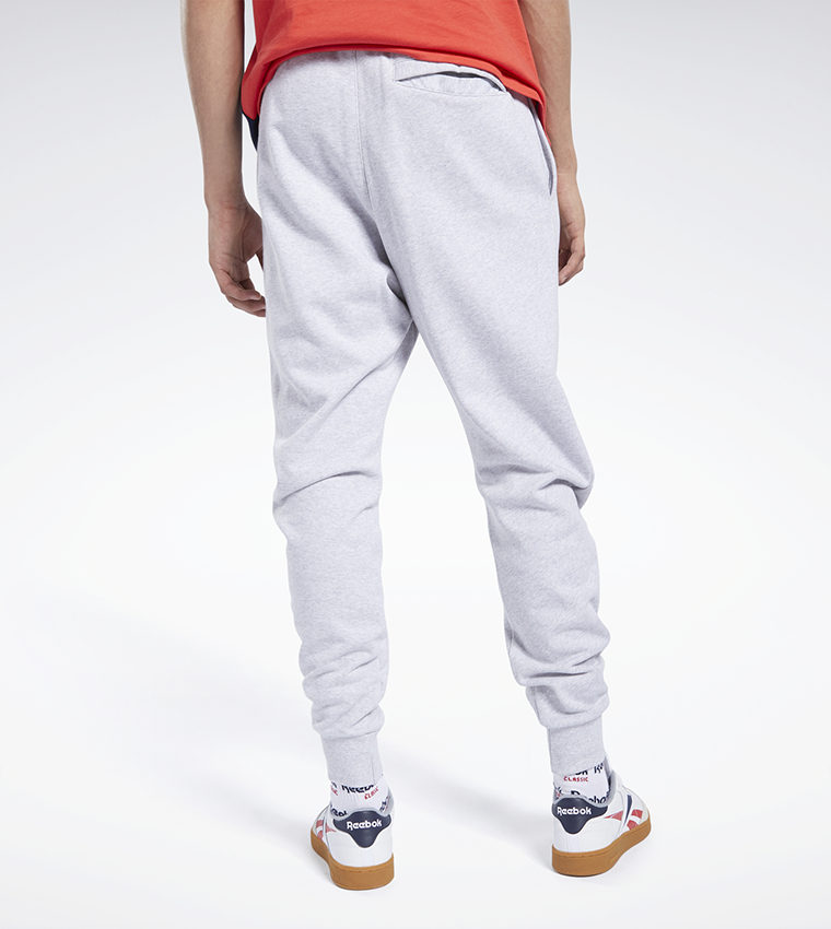 ★Reebok★ Classic Vector Loose Fit Jogger Pants Grey Reebok Training Essentials Jogger Pants, Medium Grey Heather