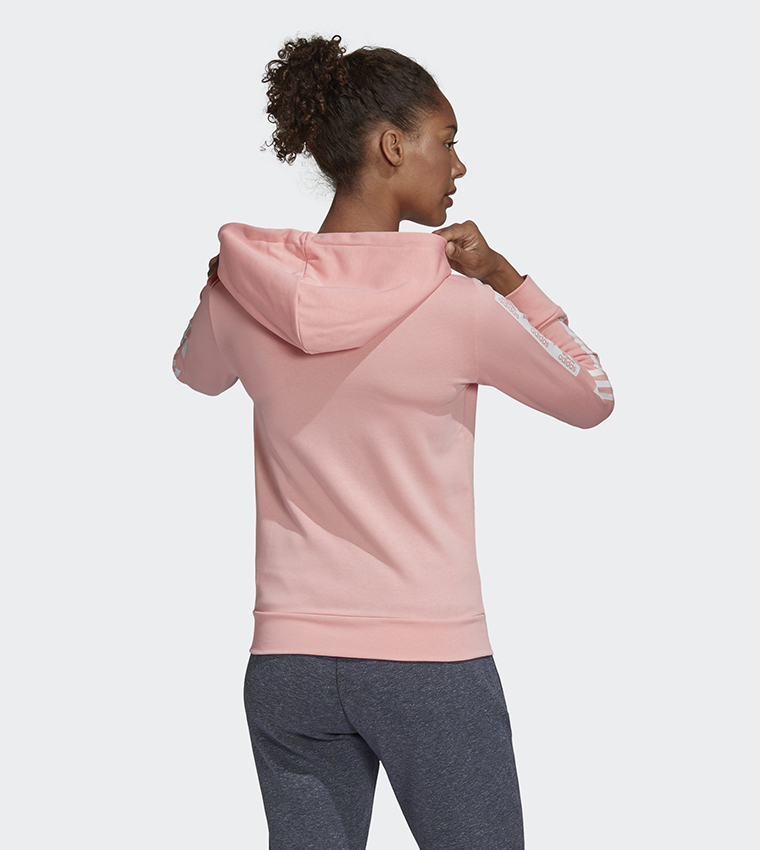 هودي بلون زهري