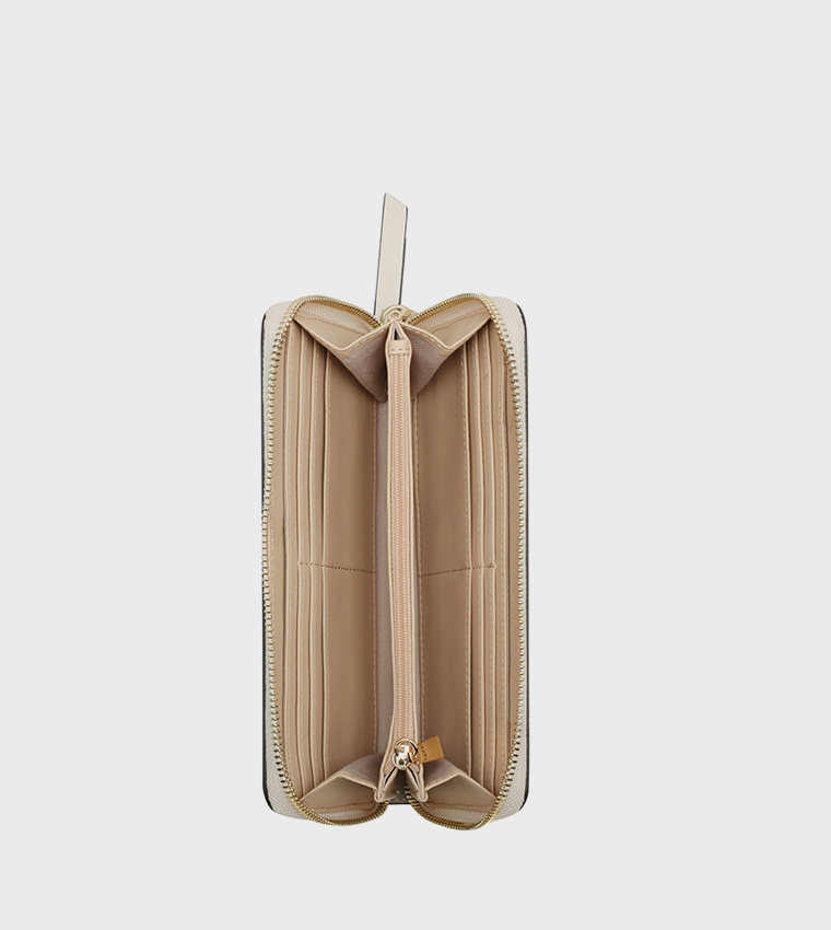 LOCKUP Printed Zip Around Wristlet