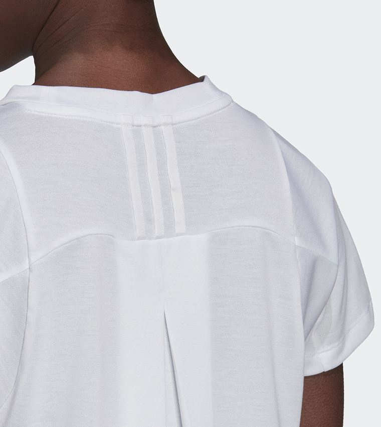 adidas pleated tee