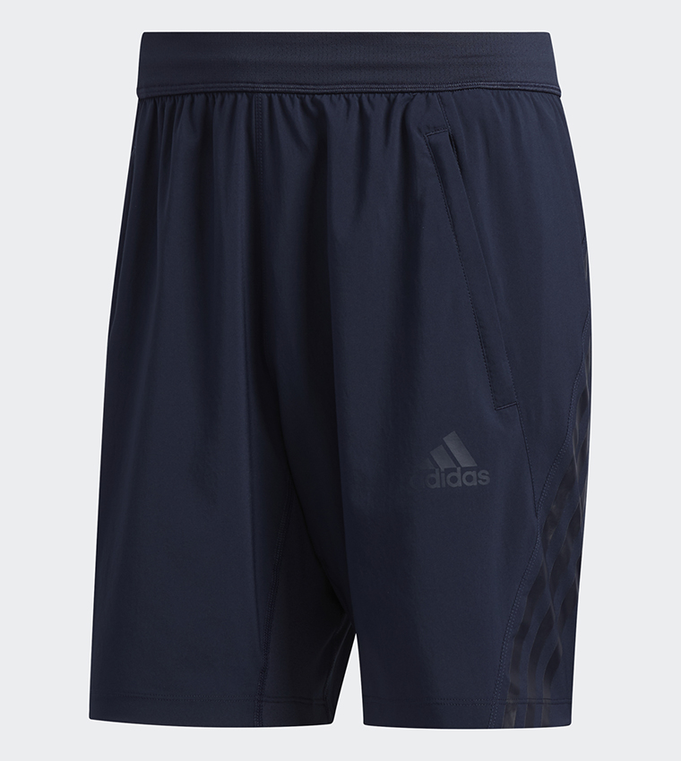 Legink Color Buy Adidas Aeroready 3 Stripes 8 Inch Shorts Legink In Blue | 6thStreet ...