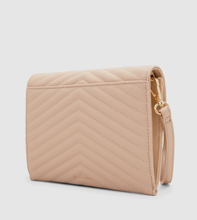 FLAME Quilted Clutch