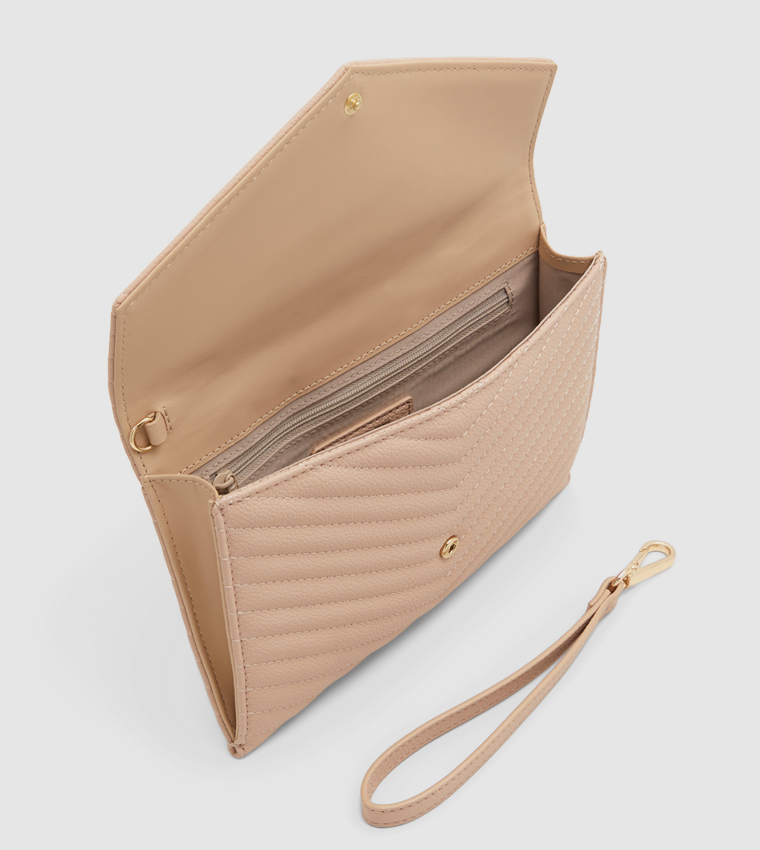 FLAME Quilted Clutch