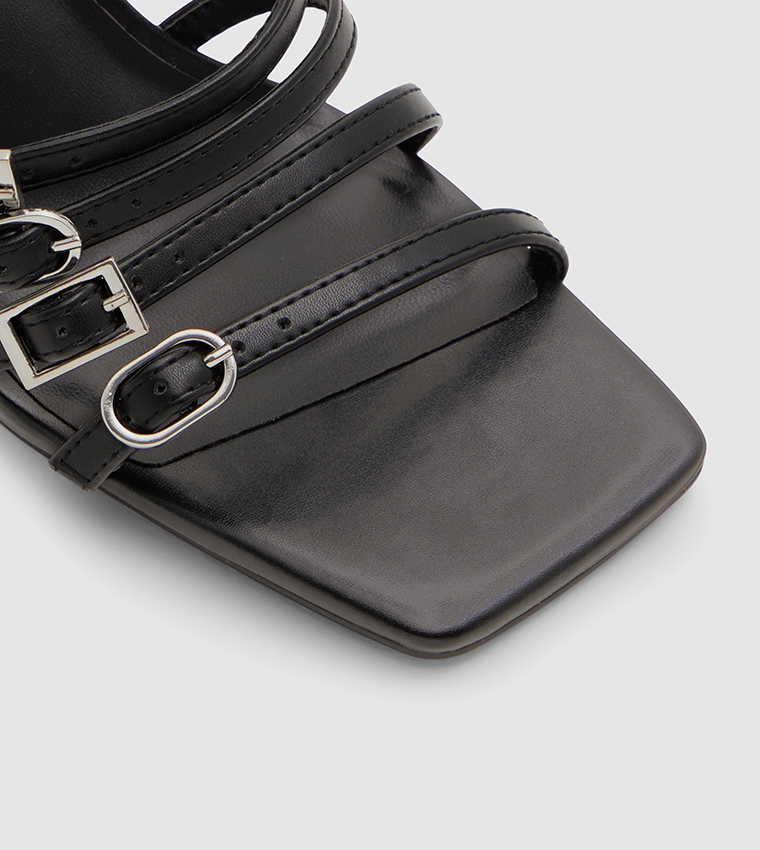 FLAVIAA Open Toe Heel Sandals