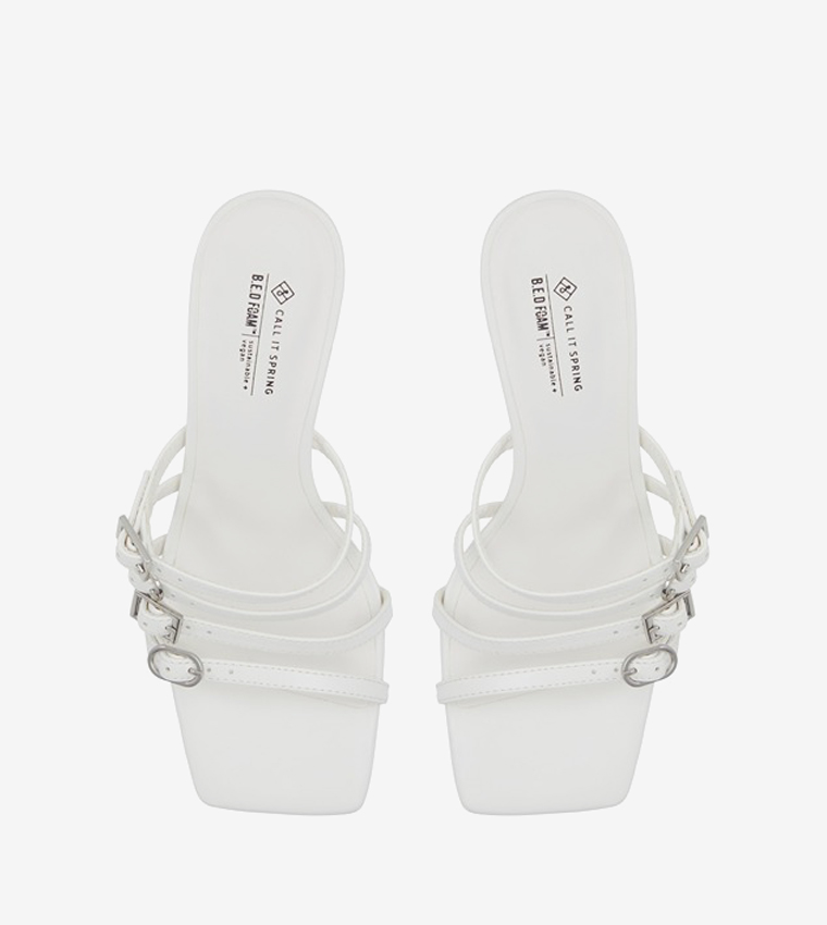 FLAVIAA Open Toe Heel Sandals