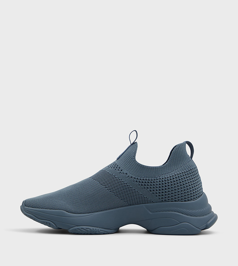 Buy Call It Spring FLEXX Knitted Slip On Shoes In Blue 6thStreet UAE