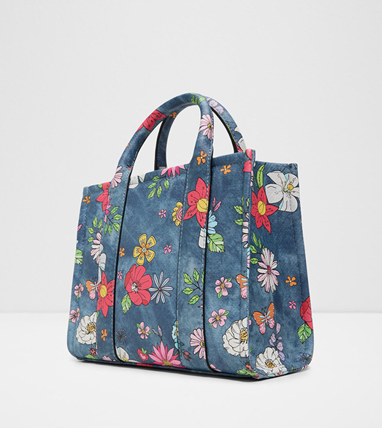 FLORALBLOOM Printed Tote Bag