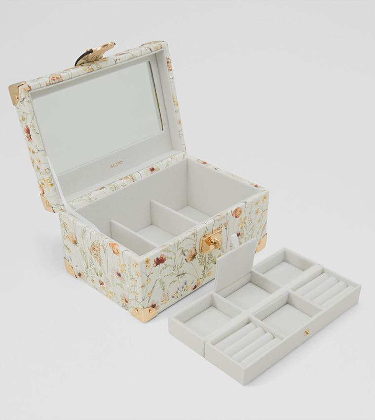 FLORALBOX Jewellery Organiser Box