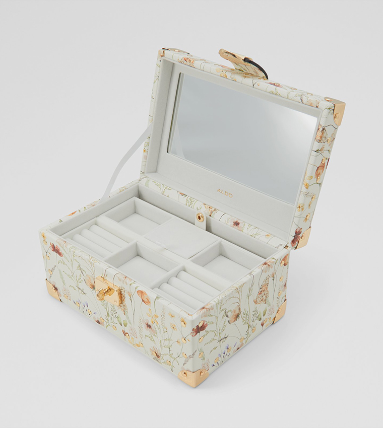 FLORALBOX Jewellery Organiser Box