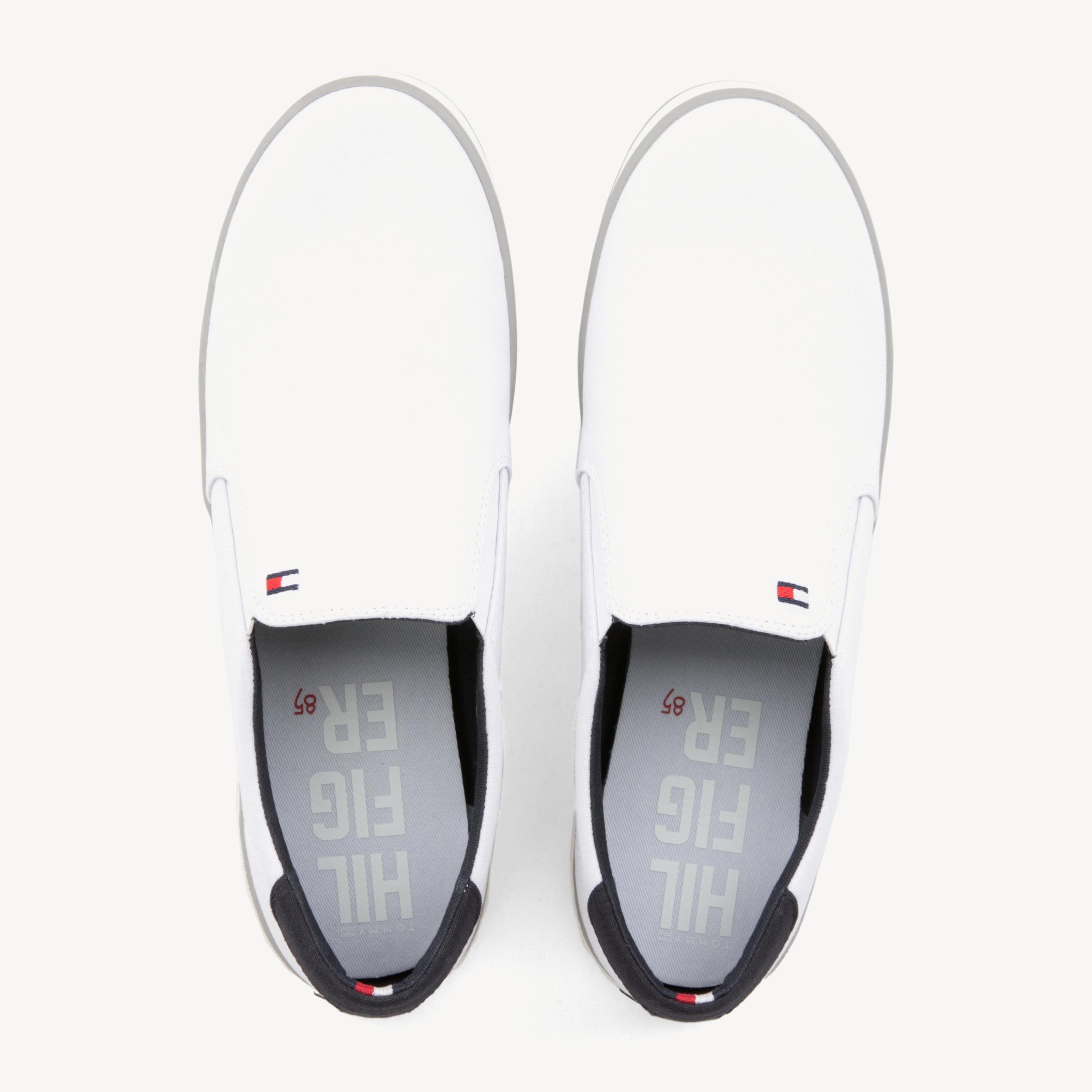 Slip On Contrast Panel Trainers