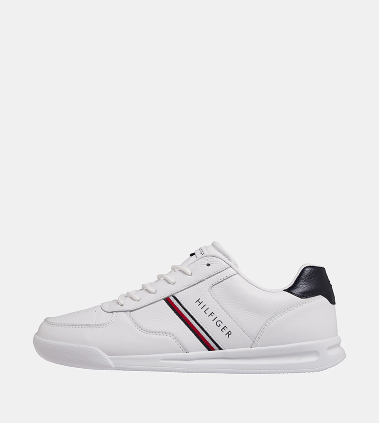 Tommy hilfiger lightweight hot sale leather sneaker