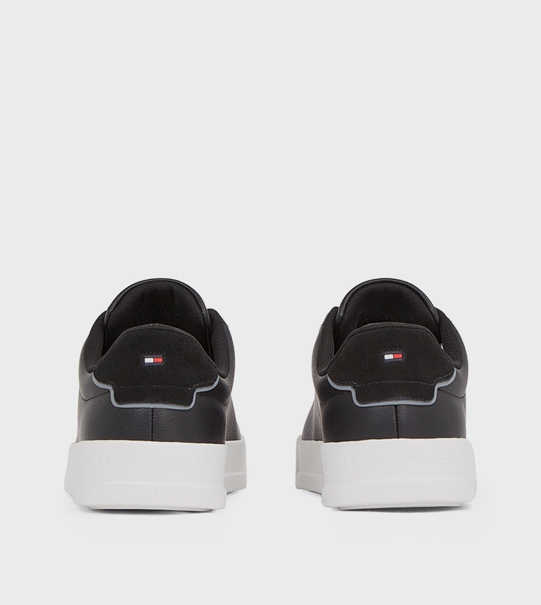Textured Platform Sneakers