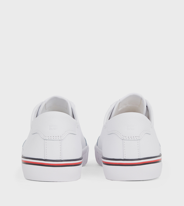 Core Corporate Logo Detail Lace-Up Sneakers